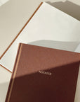 Notatbok 2 pk – Cognac m/skjønnhetsfeil