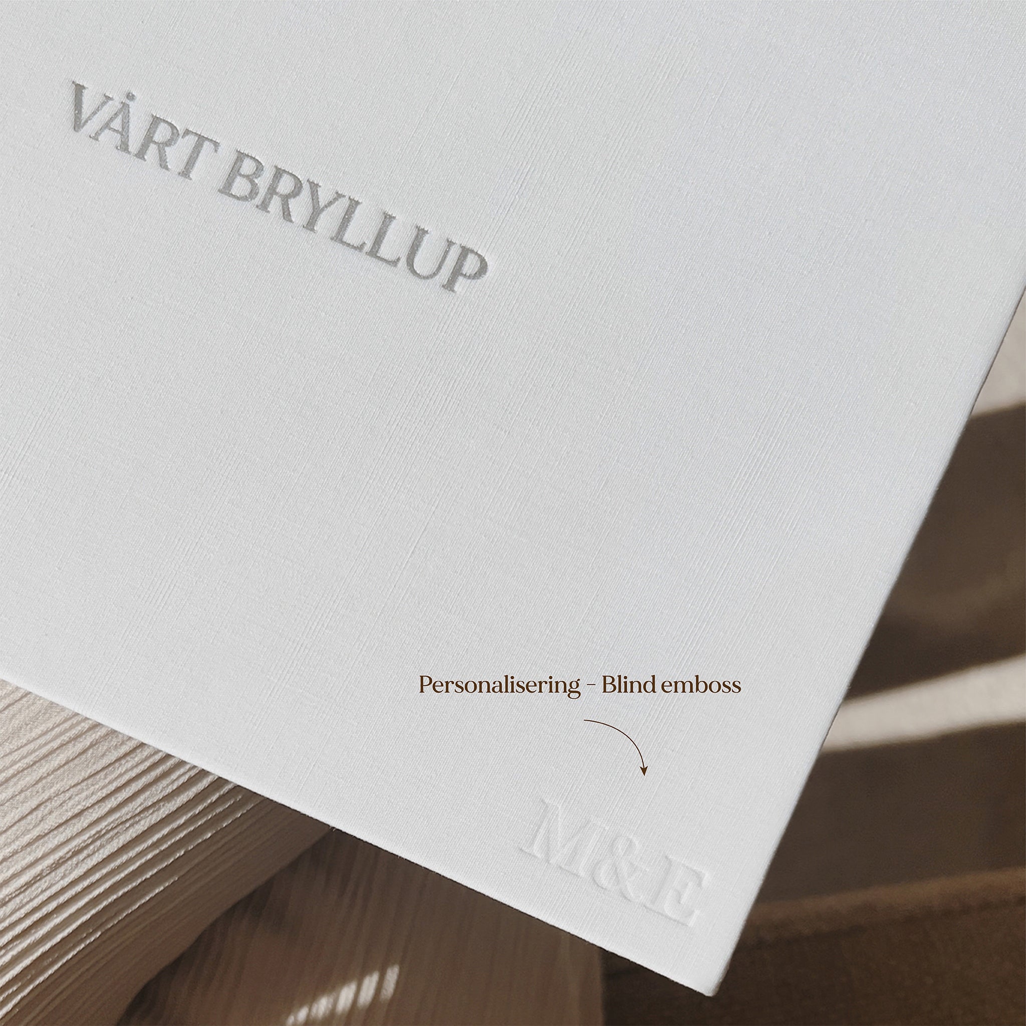 Gjestebok/Minnebok til bryllup - Forhåndsbestilling!