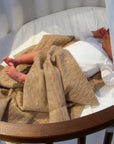 Kasjmirsett til baby - Cable knit