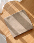 Beige babypledd i kasjmir – Plain knit
